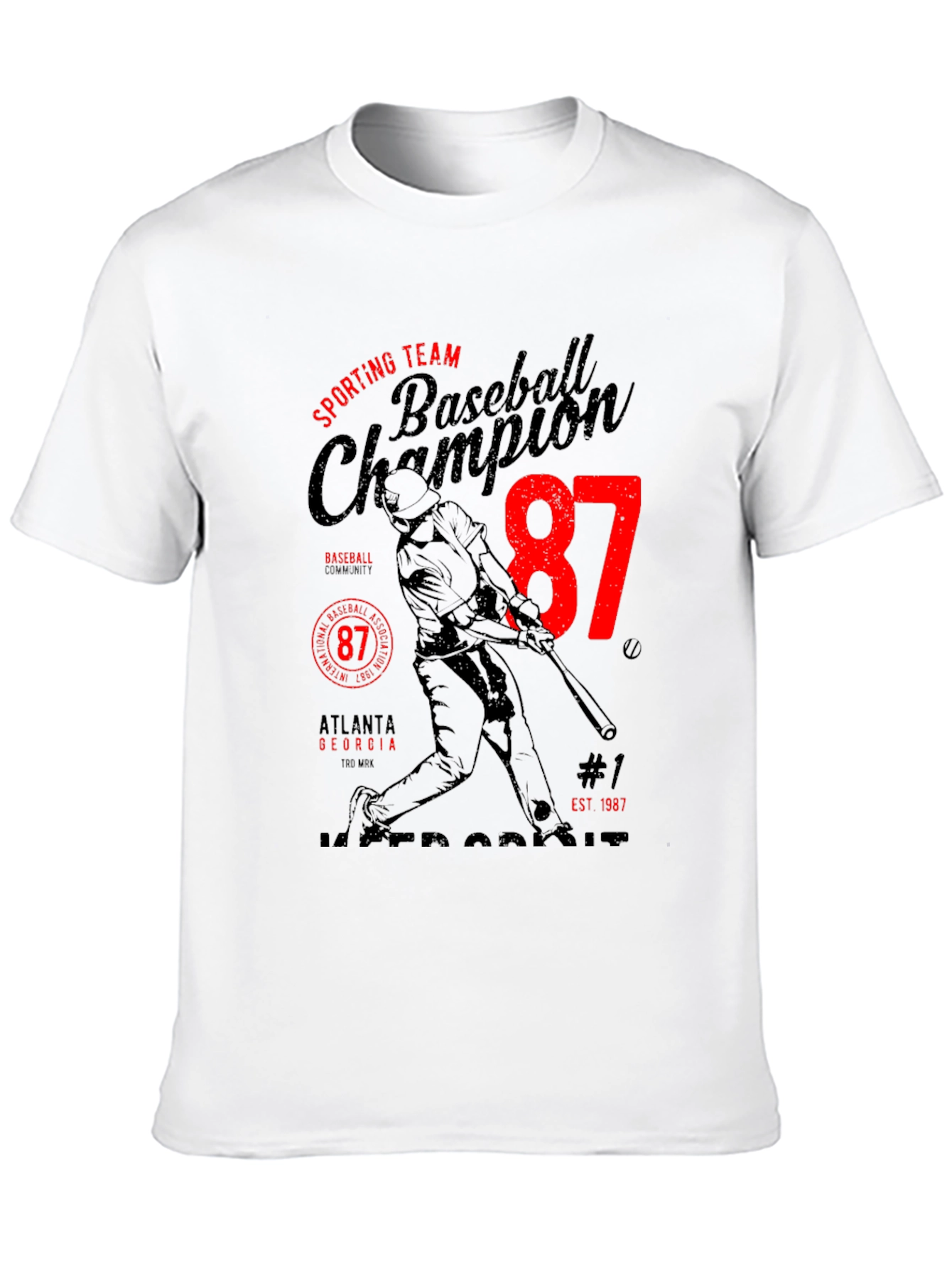 Baseball Champion Graphic T-Shirt