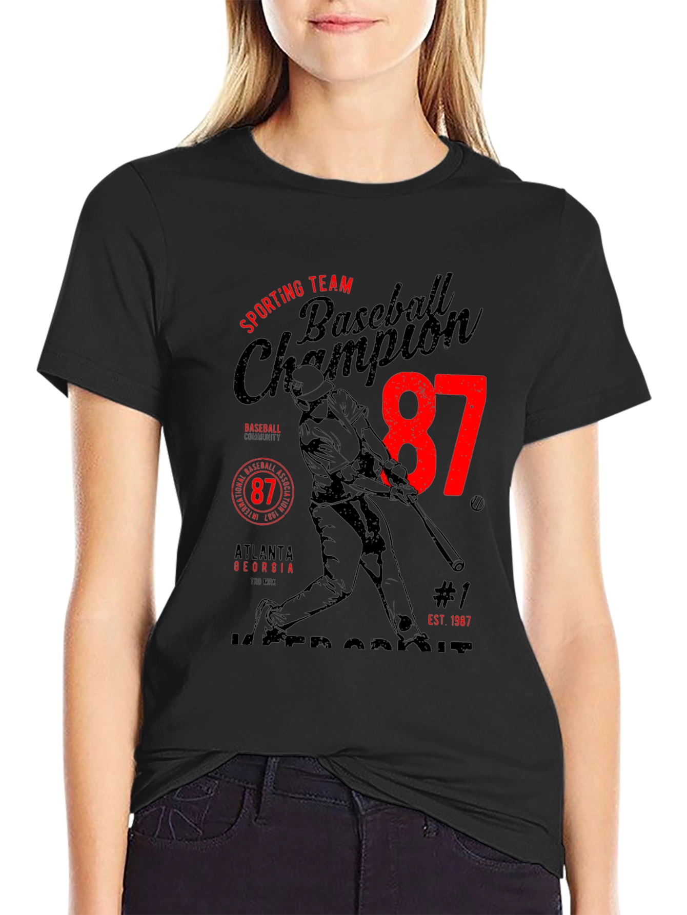 Baseball Champion Graphic T-Shirt
