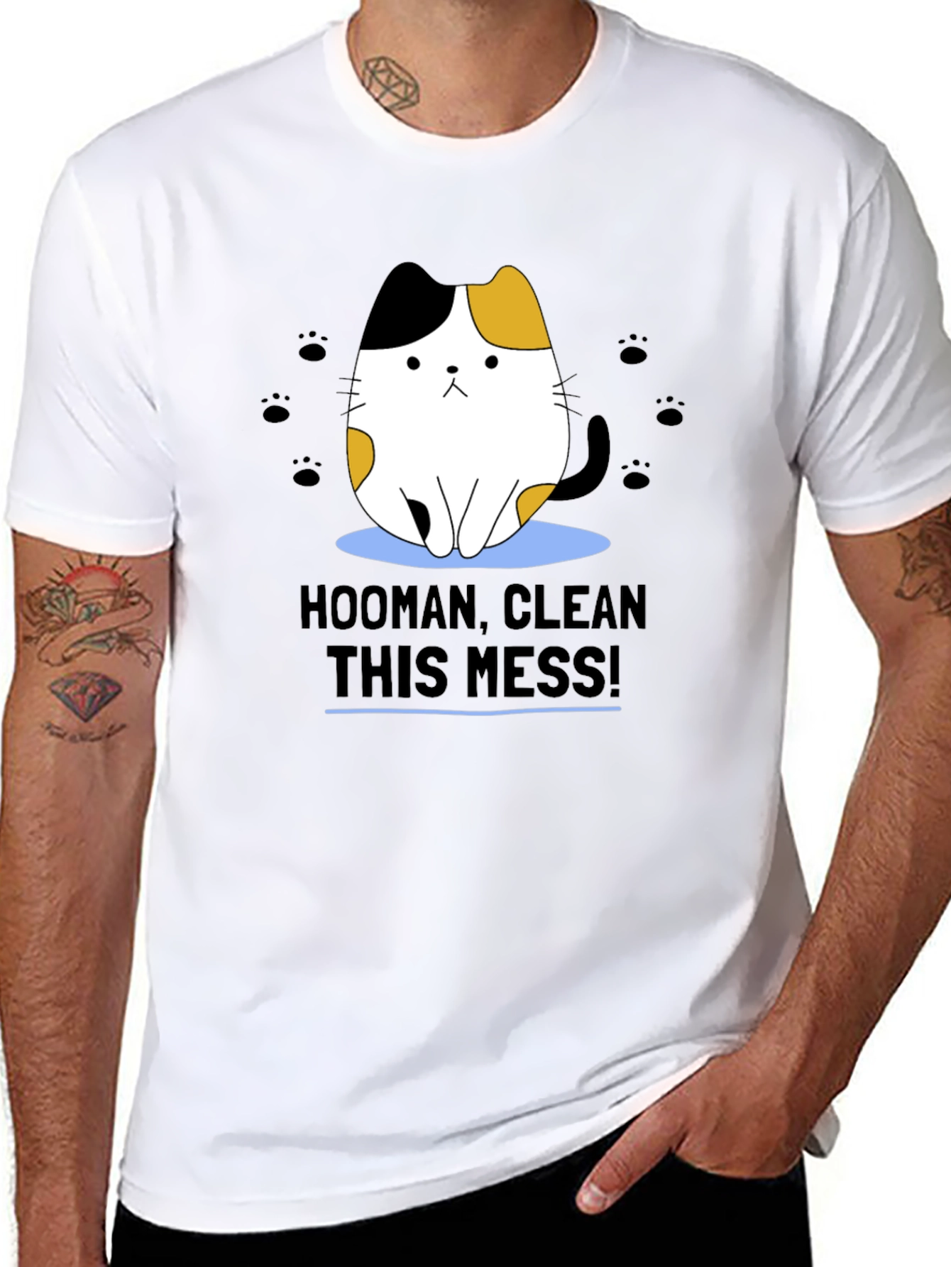 Hooman Clean This Mess! Graphic Tee