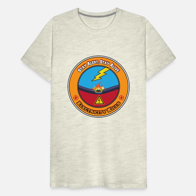 Electricity Kills Stay Alert Stay Alive