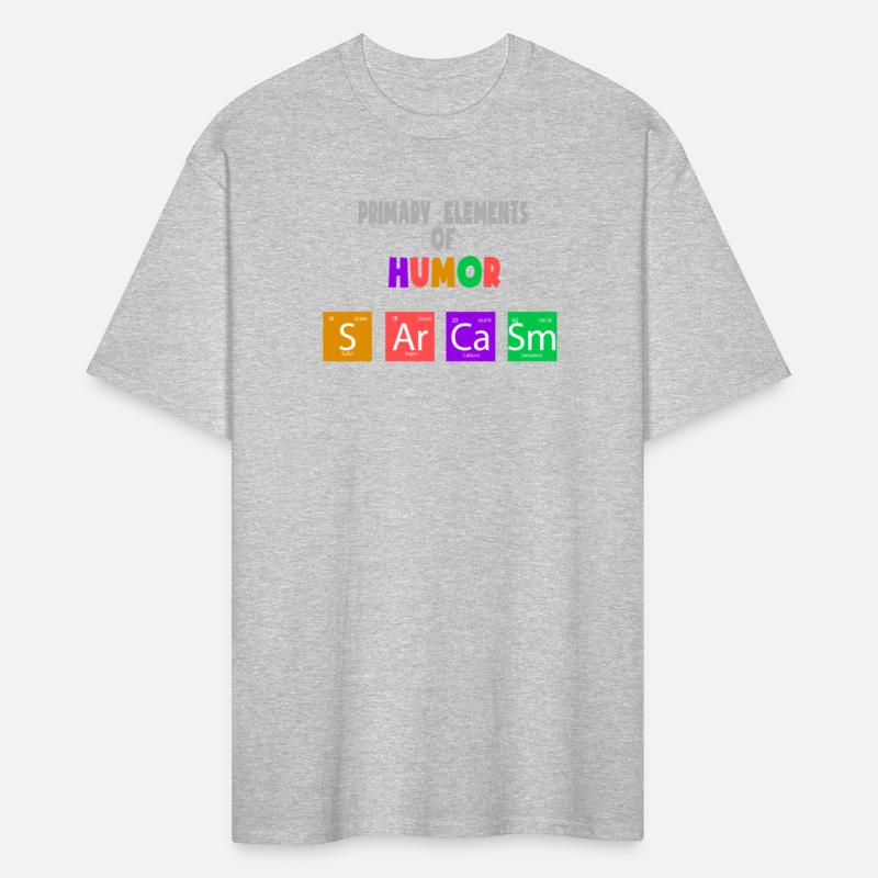 Elements of humor sarcasm chemical elements saying