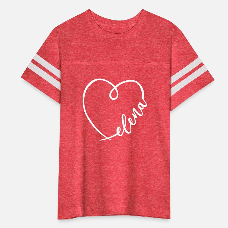 Elena Name Heart Calligraphy