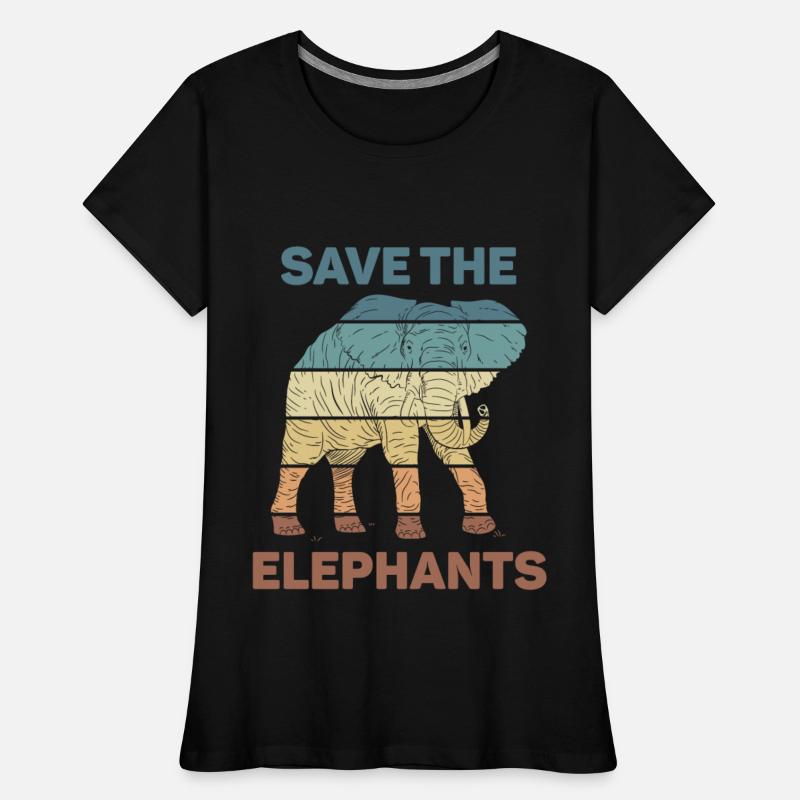 Elephant Spirit Guide Retro Vintage Design