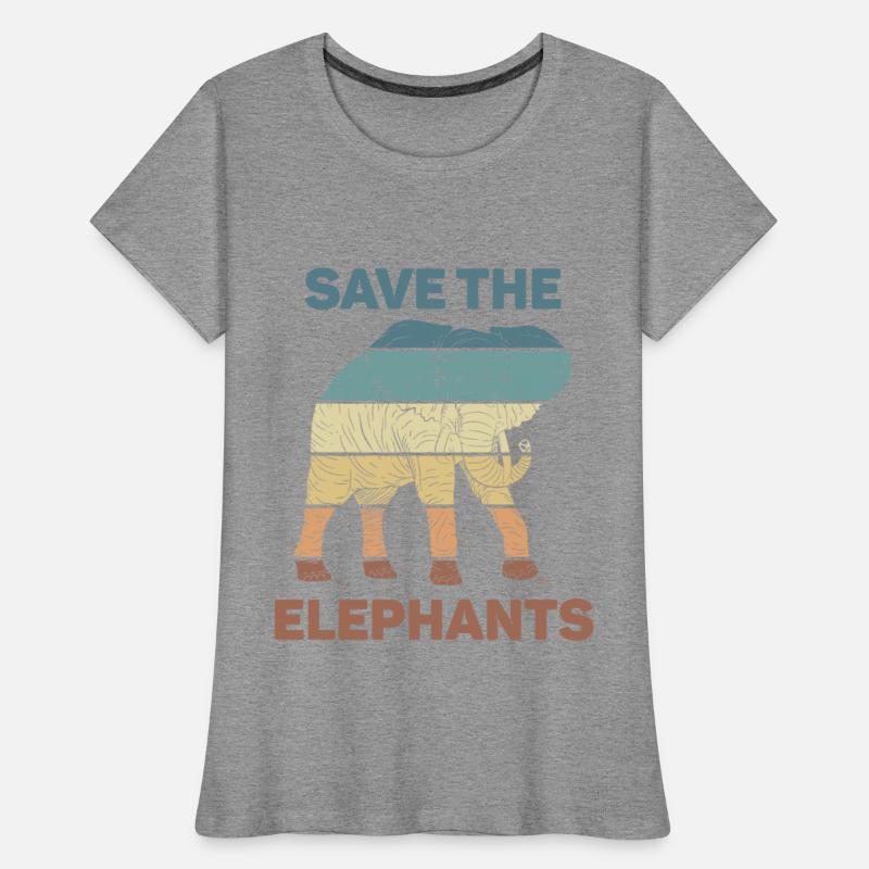 Elephant Spirit Guide Retro Vintage Design