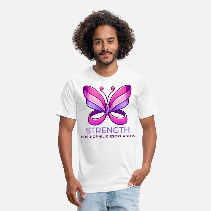 Eosinophilic Esophagitis Strength Ribbon Butterfly
