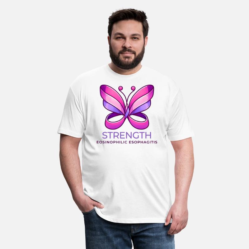 Eosinophilic Esophagitis Strength Ribbon Butterfly