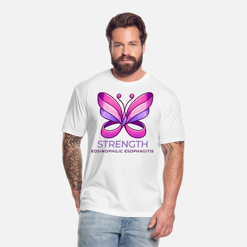 Eosinophilic Esophagitis Strength Ribbon Butterfly