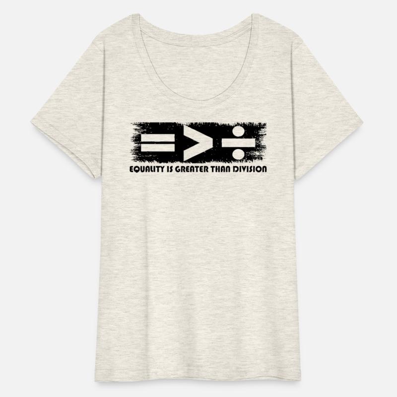 Equality Is Greater Than Division Juneteenth Math