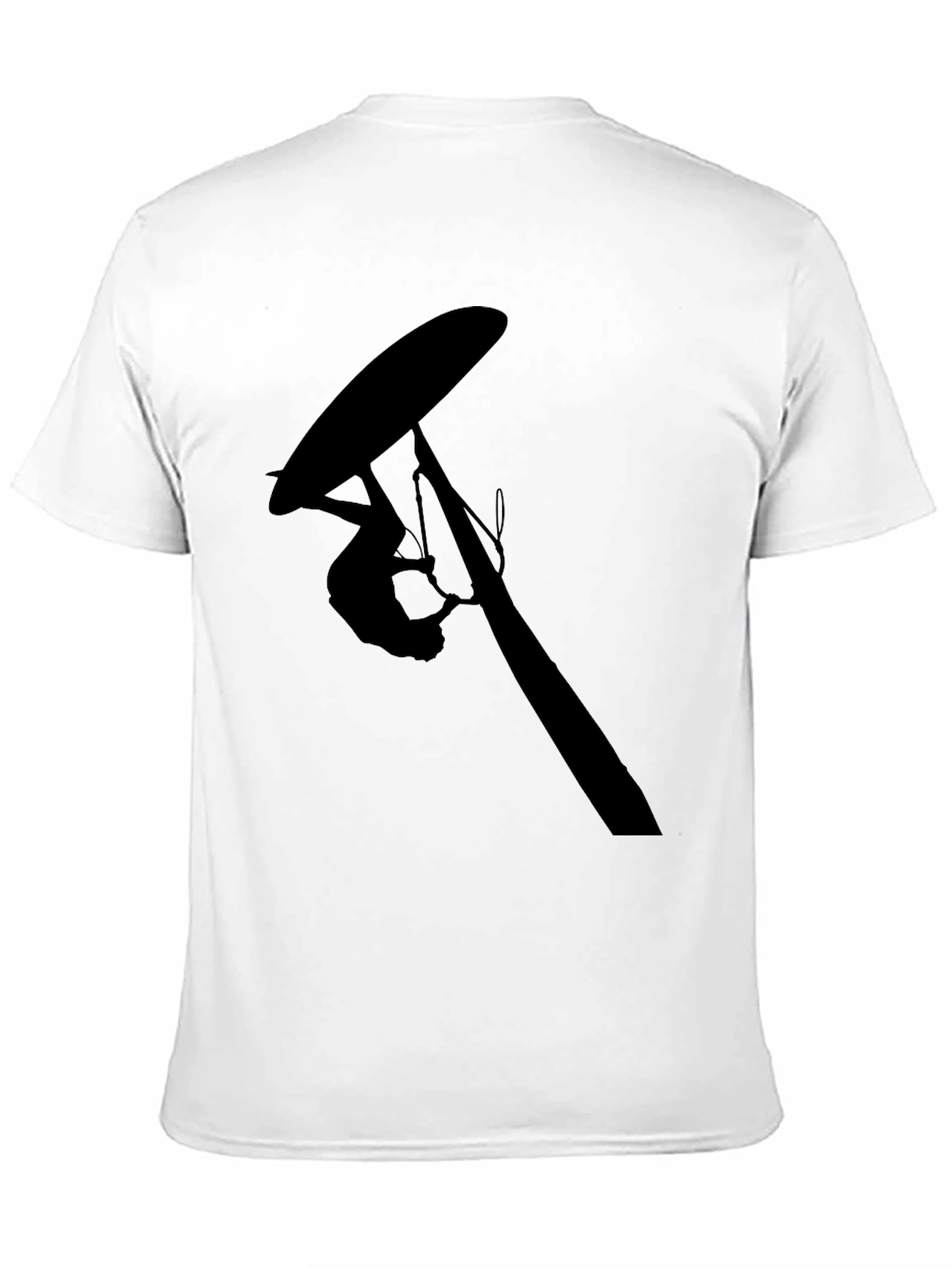 Black Hang Gliding Silhouette T-Shirt