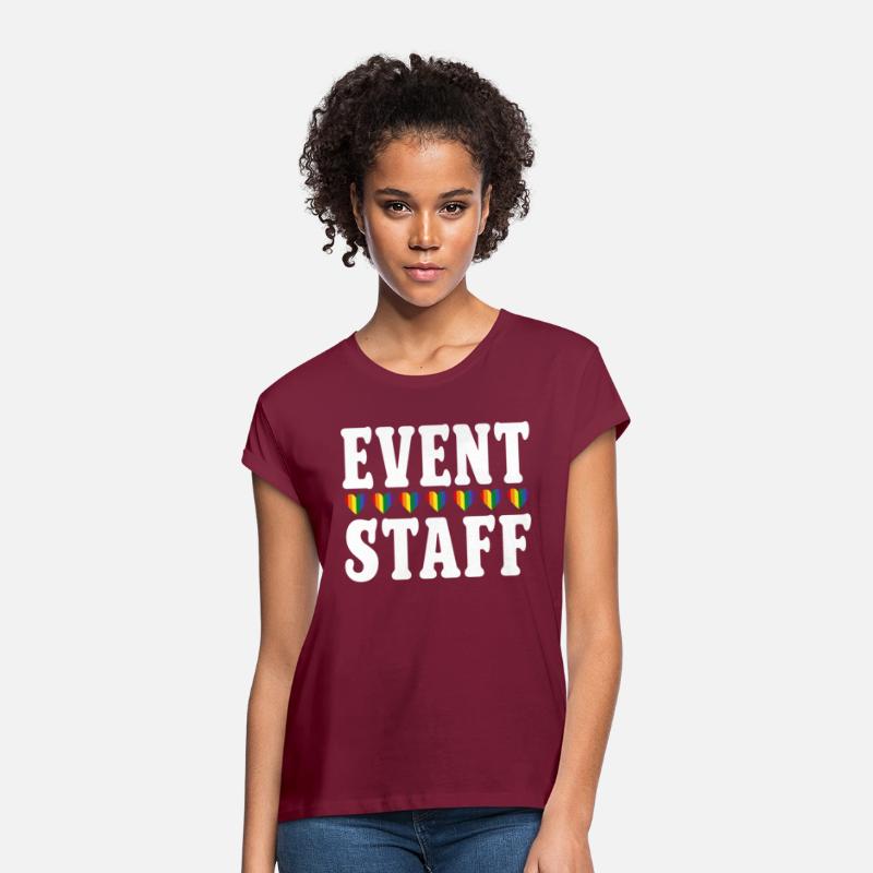 Event Staff Front Design Party Crew Pride LGBT