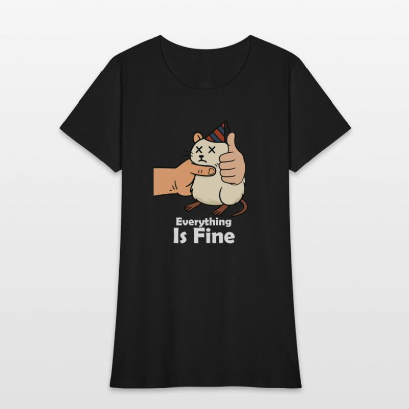 Everything’s Fine Hamster – Funny Stress Meme