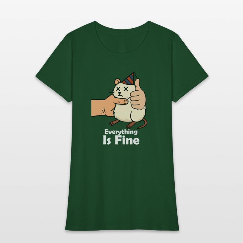 Everything’s Fine Hamster – Funny Stress Meme