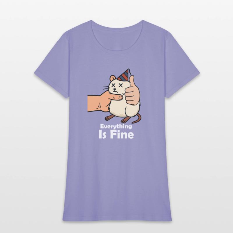 Everything’s Fine Hamster – Funny Stress Meme