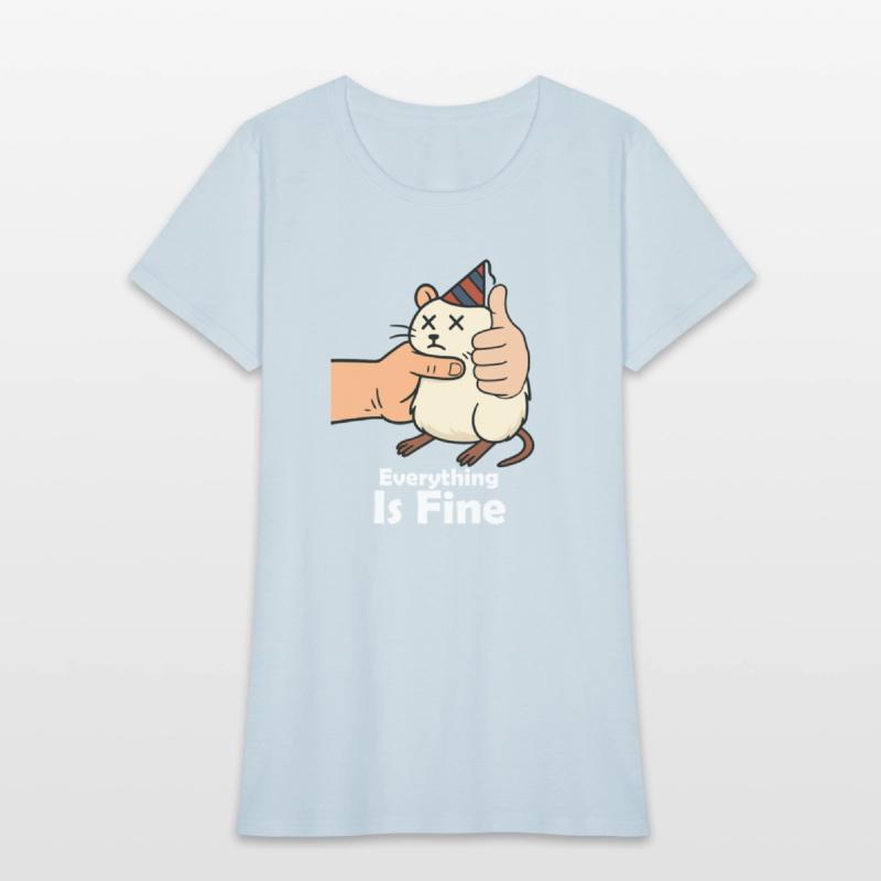 Everything’s Fine Hamster – Funny Stress Meme