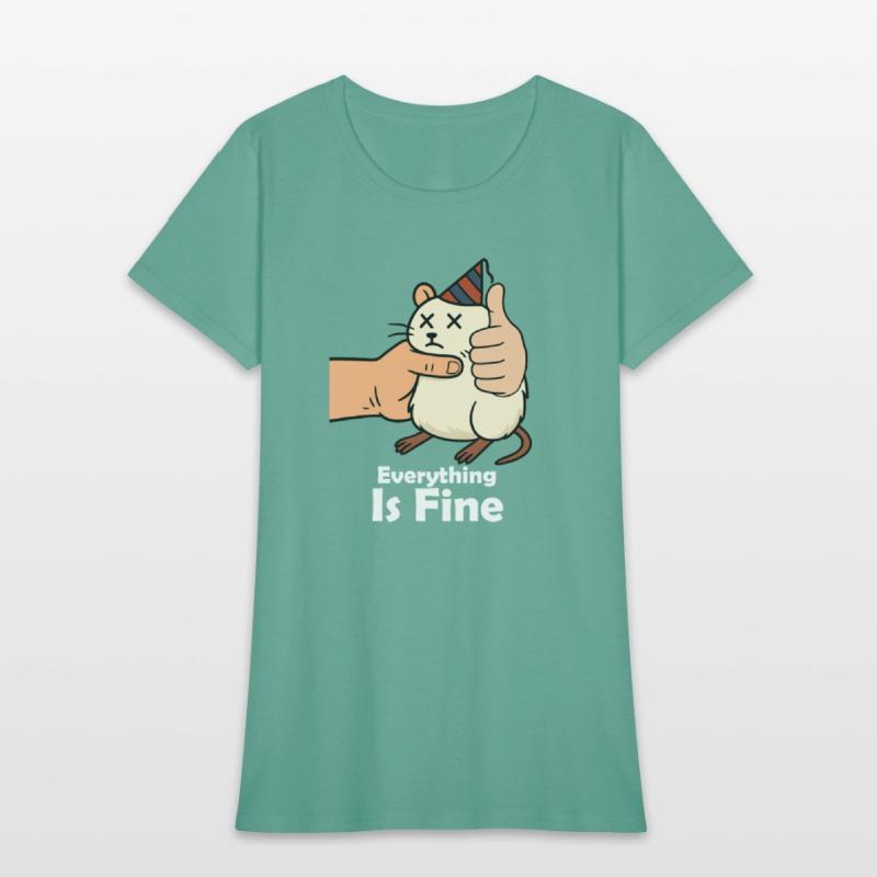 Everything’s Fine Hamster – Funny Stress Meme