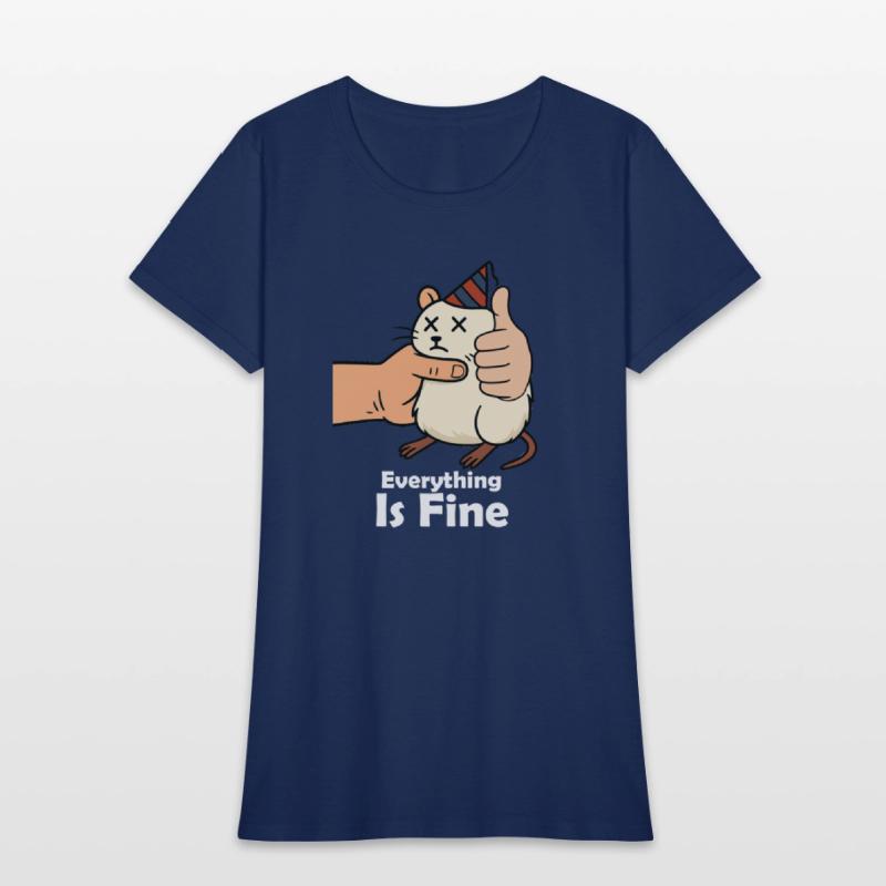 Everything’s Fine Hamster – Funny Stress Meme