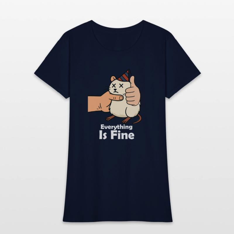 Everything’s Fine Hamster – Funny Stress Meme