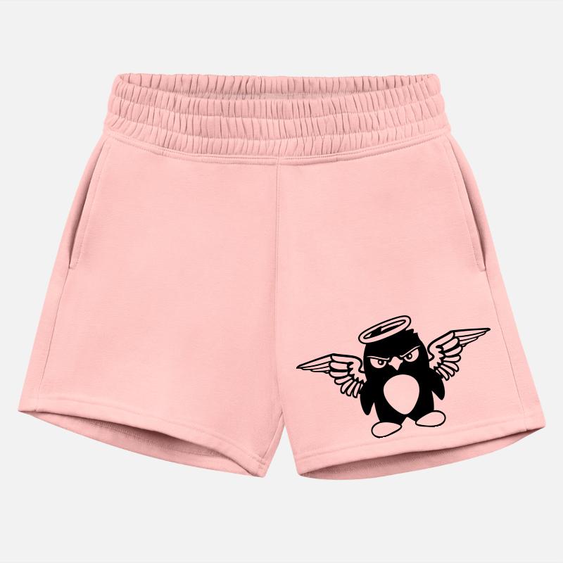 Evil Penguin Angel Wings Halo Holy Heaven Bad Mood