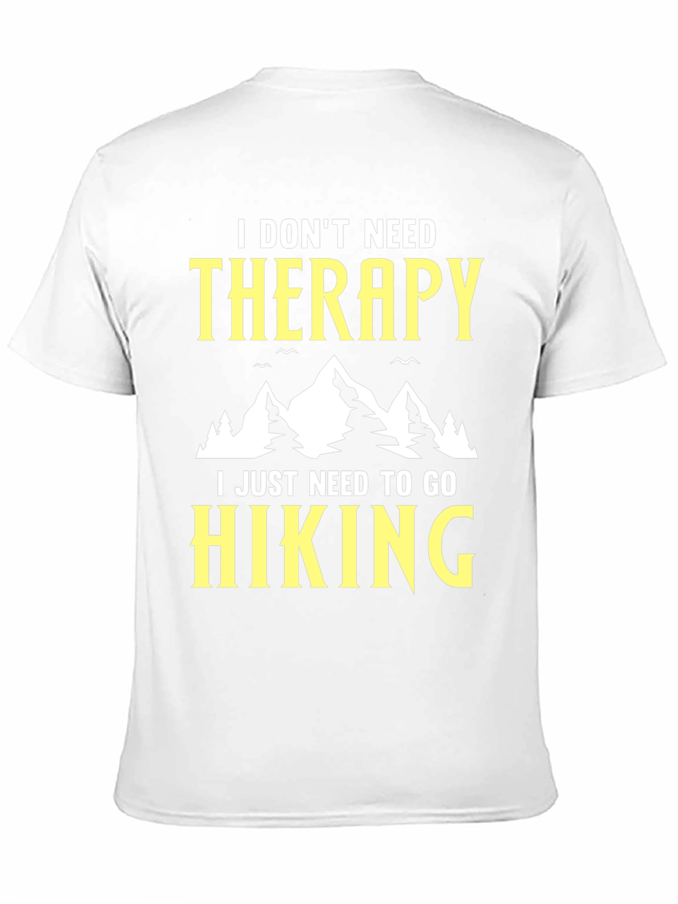 Hiking Therapy Graphic Tee - Adventure Awaits