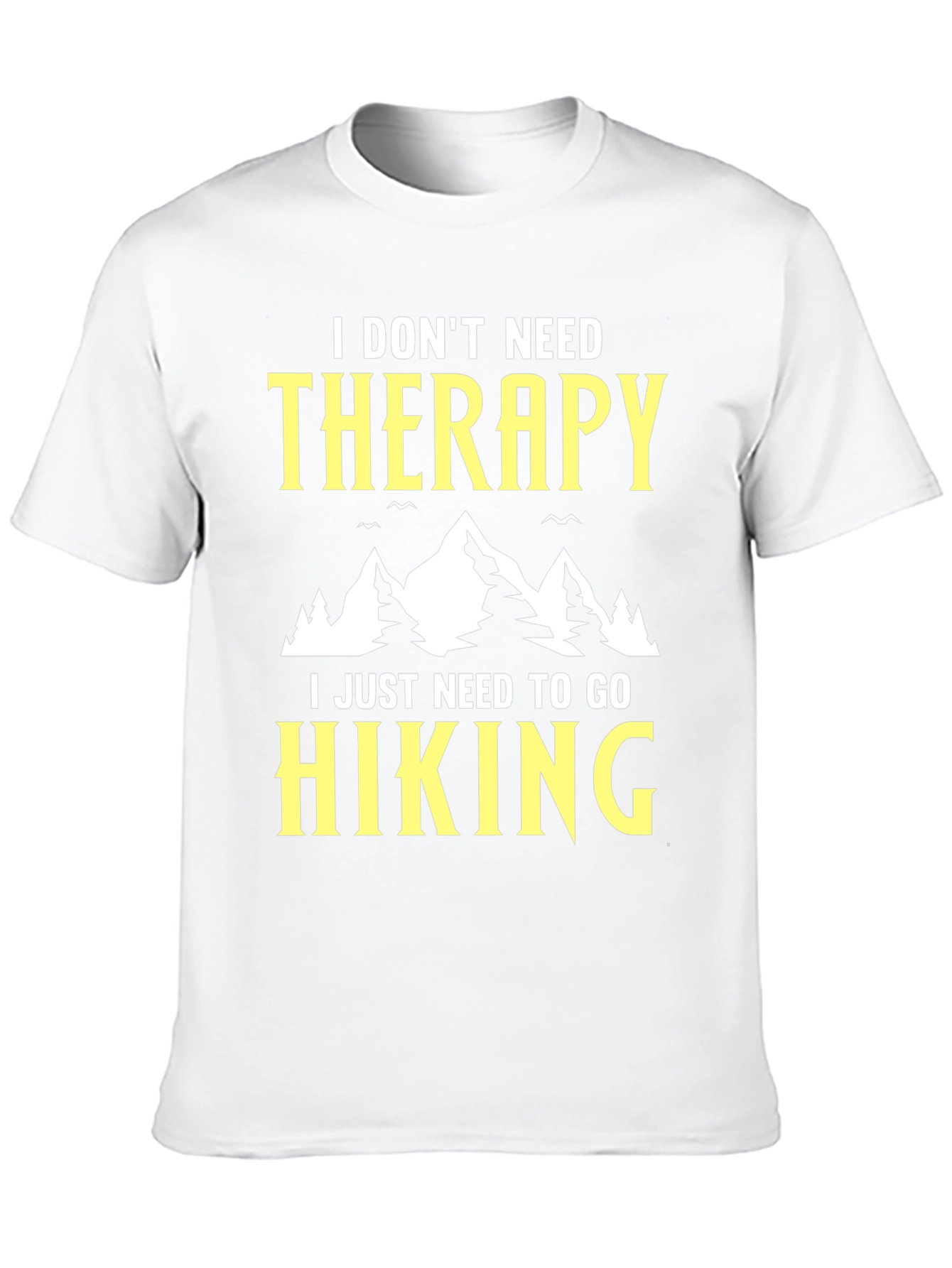 Hiking Therapy Graphic Tee - Adventure Awaits