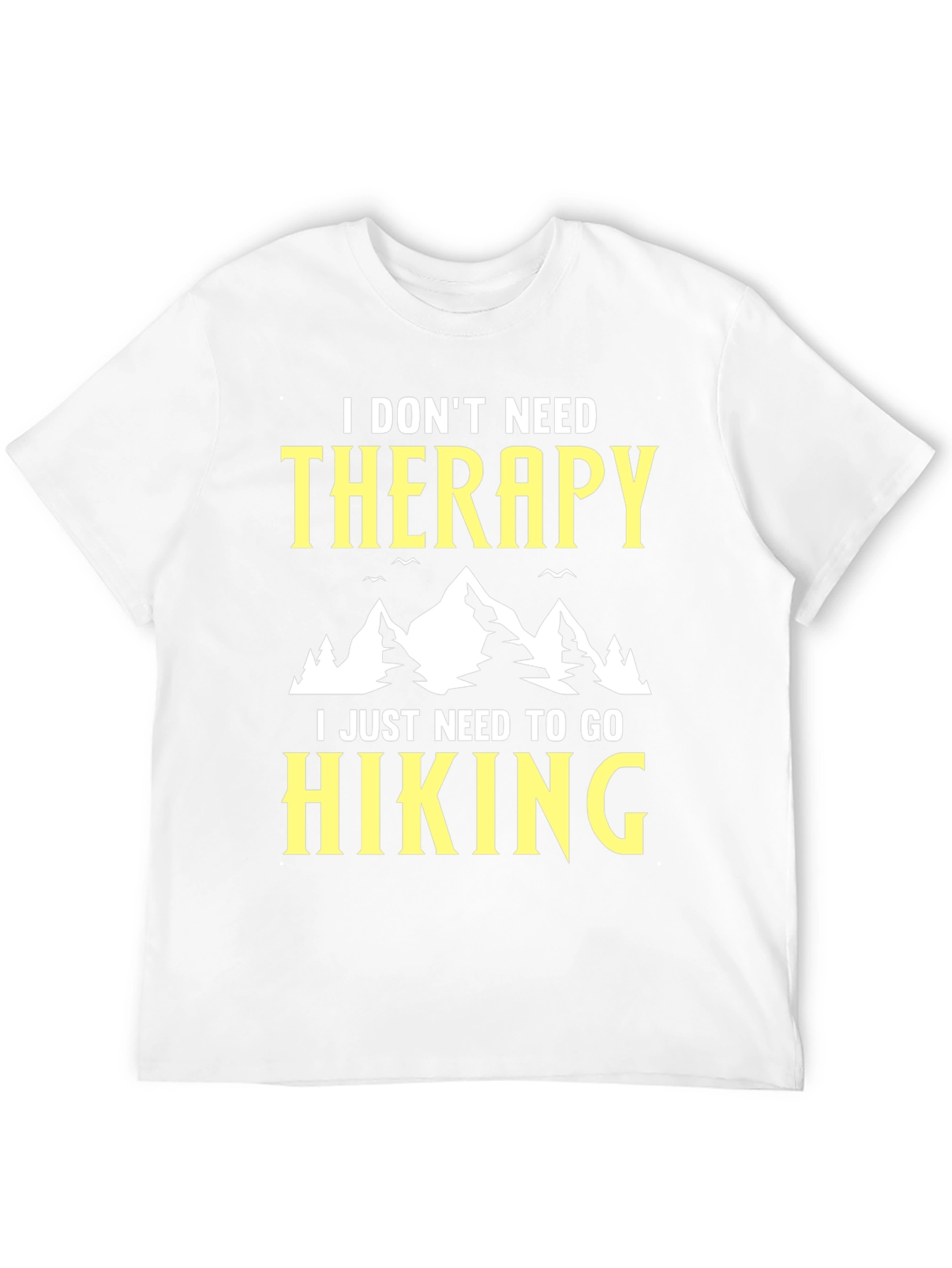 Hiking Therapy Graphic Tee - Adventure Awaits
