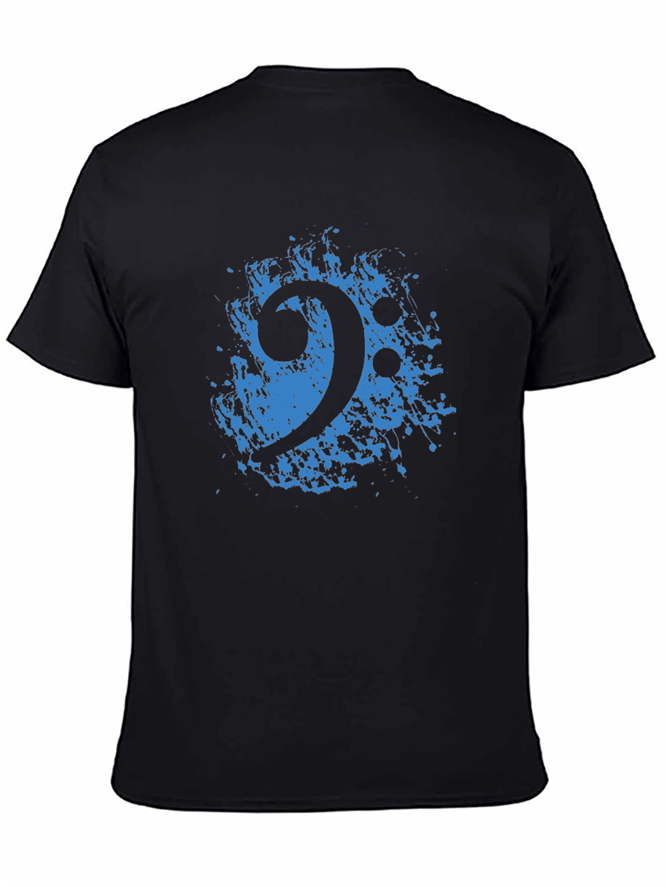 Bass Clef Graphic Tee - Cool Music Shirt