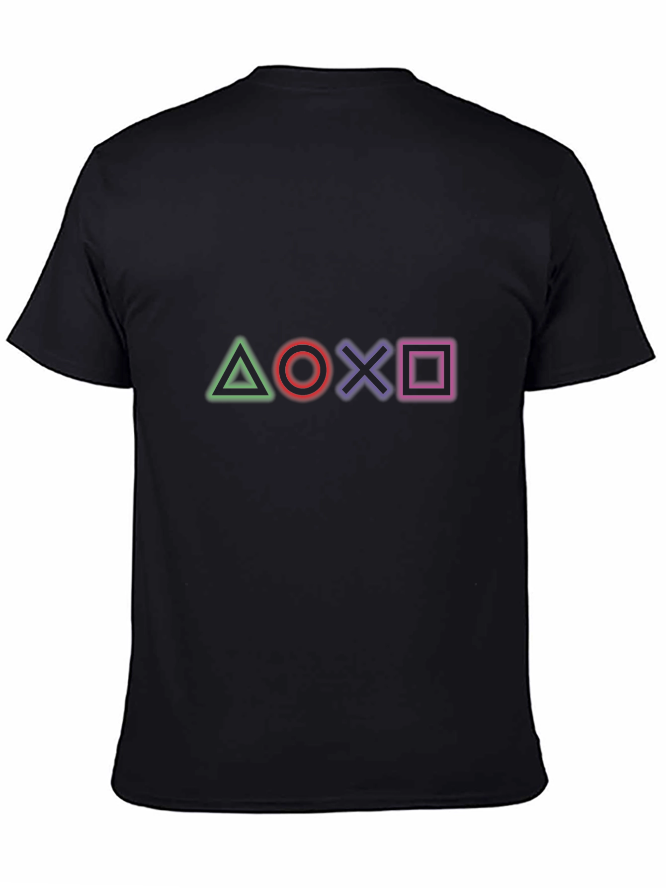 Playstation Symbol T-Shirt - Gaming Tee