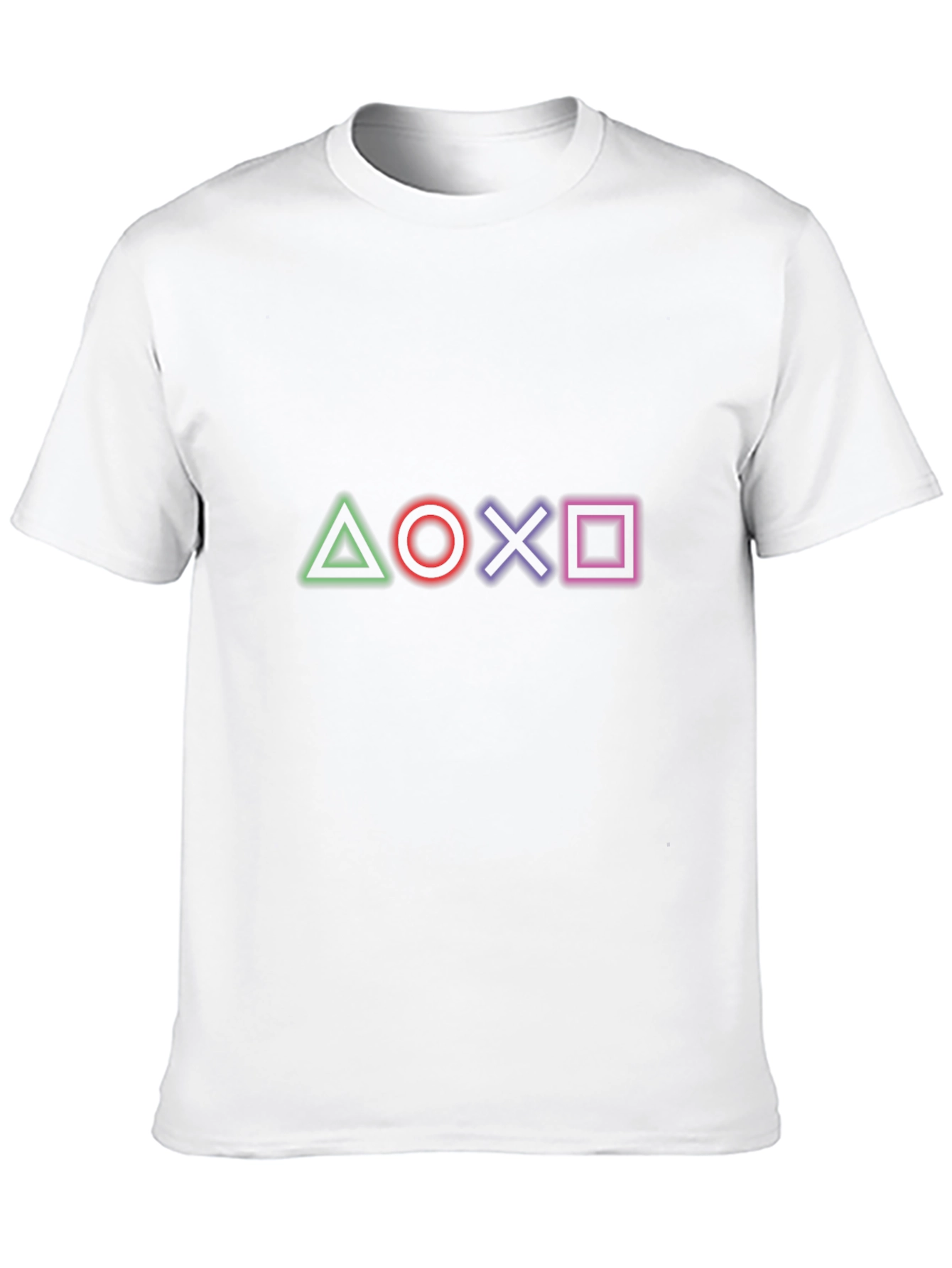 Playstation Symbol T-Shirt - Gaming Tee