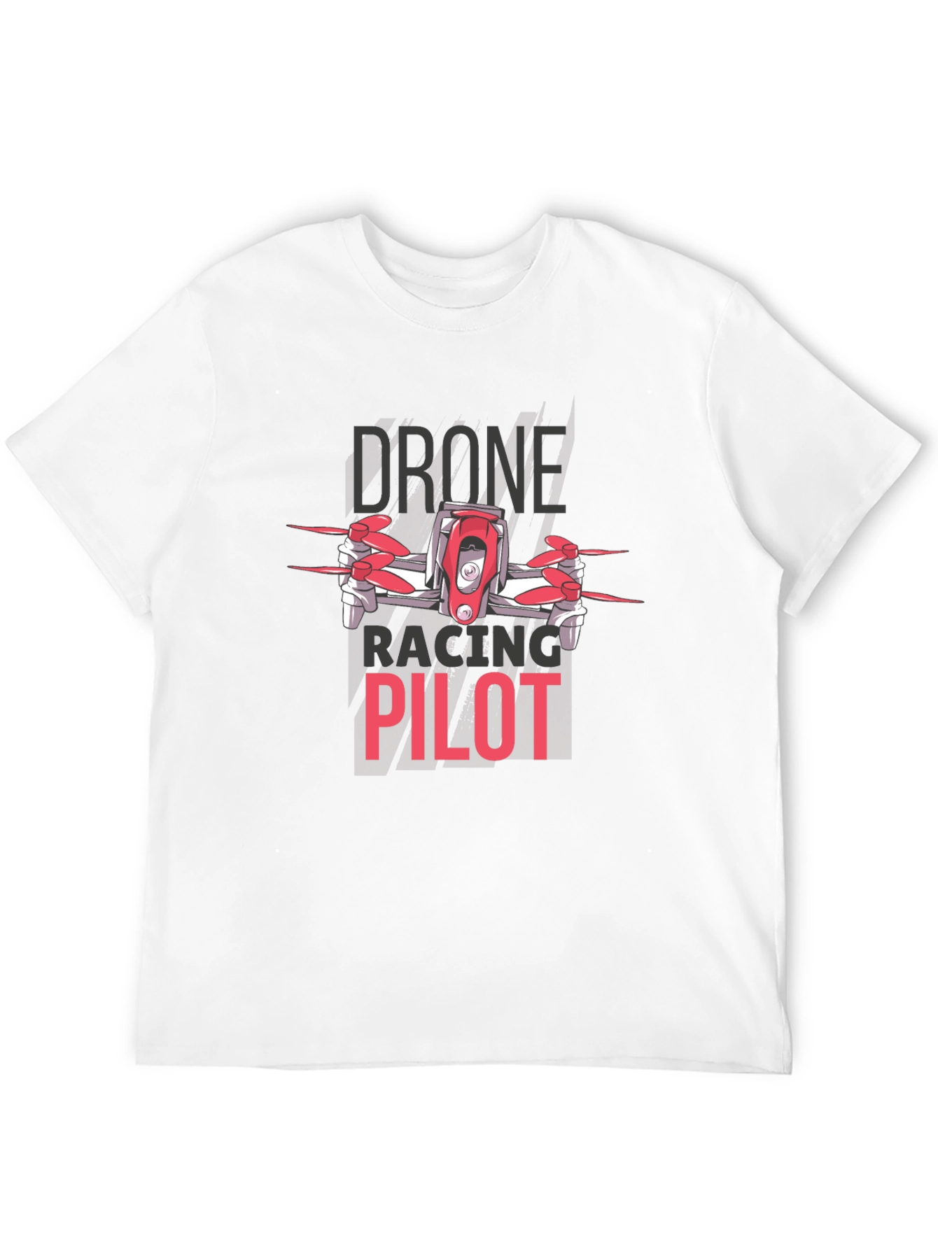 Drone Racing Pilot Black T-Shirt