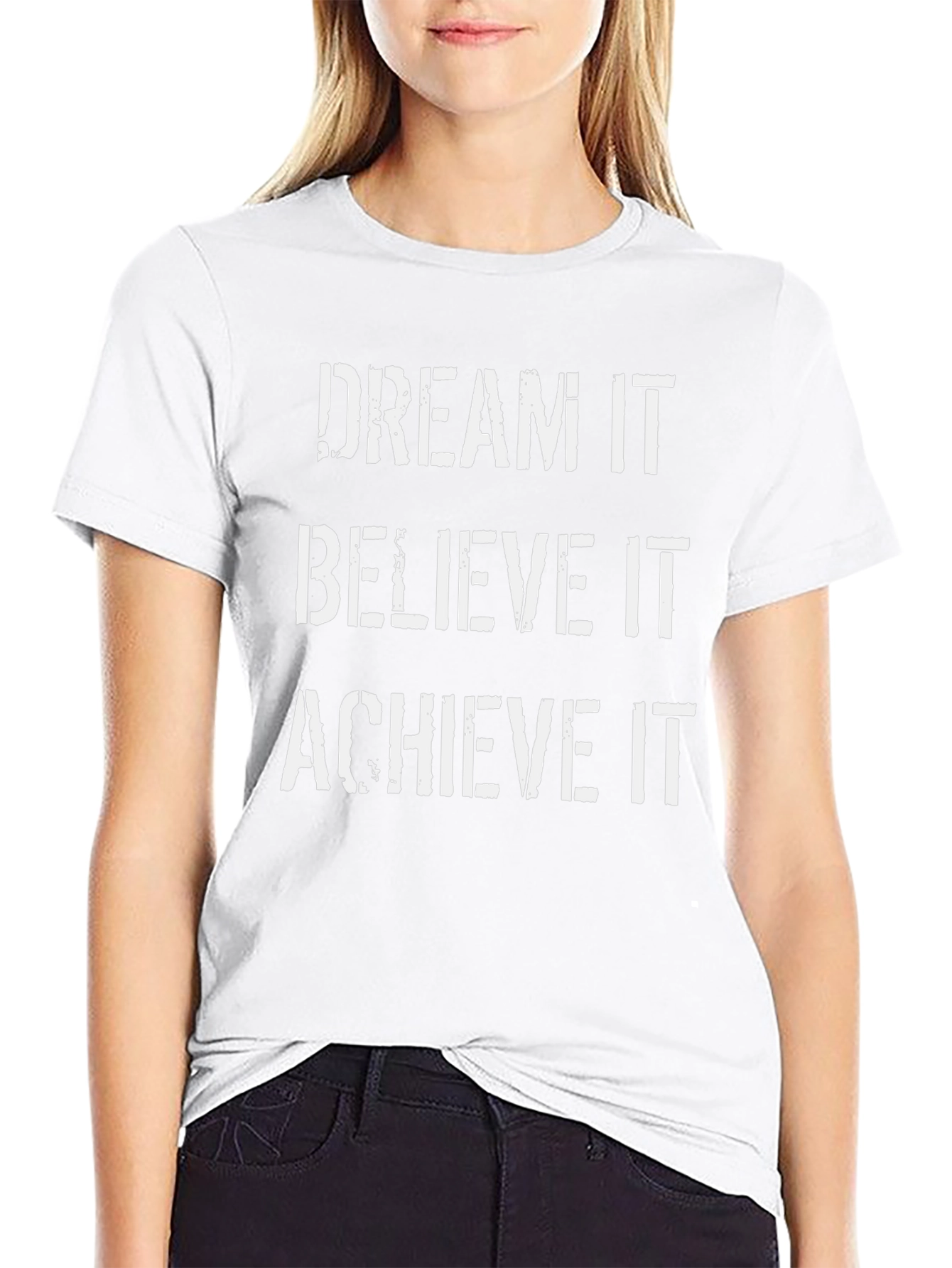 Dream Believe Achieve Graphic T-Shirt