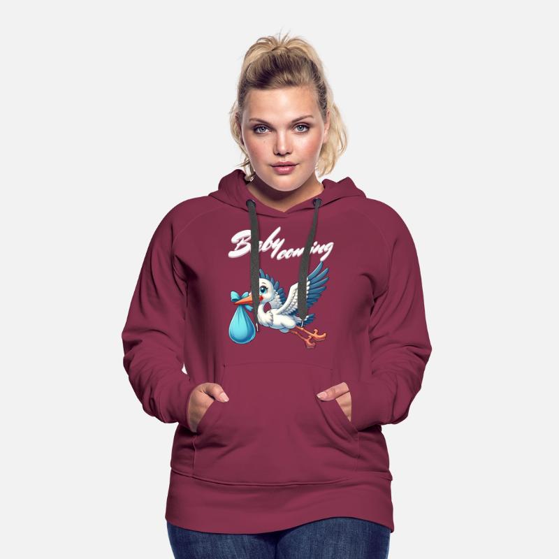 Expectant Mother Stork Brings The Beautiful News