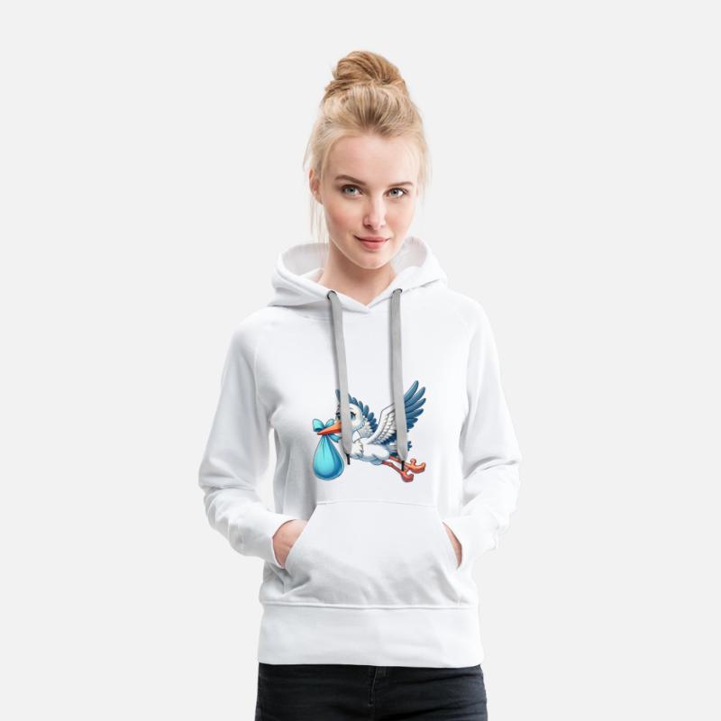 Expectant Mother Stork Brings The Beautiful News