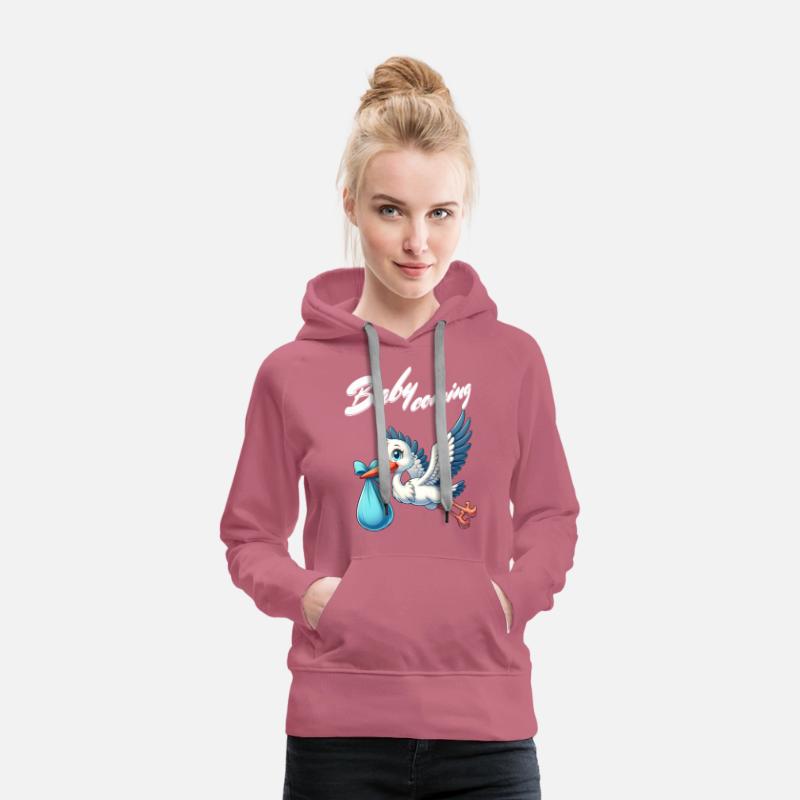 Expectant Mother Stork Brings The Beautiful News