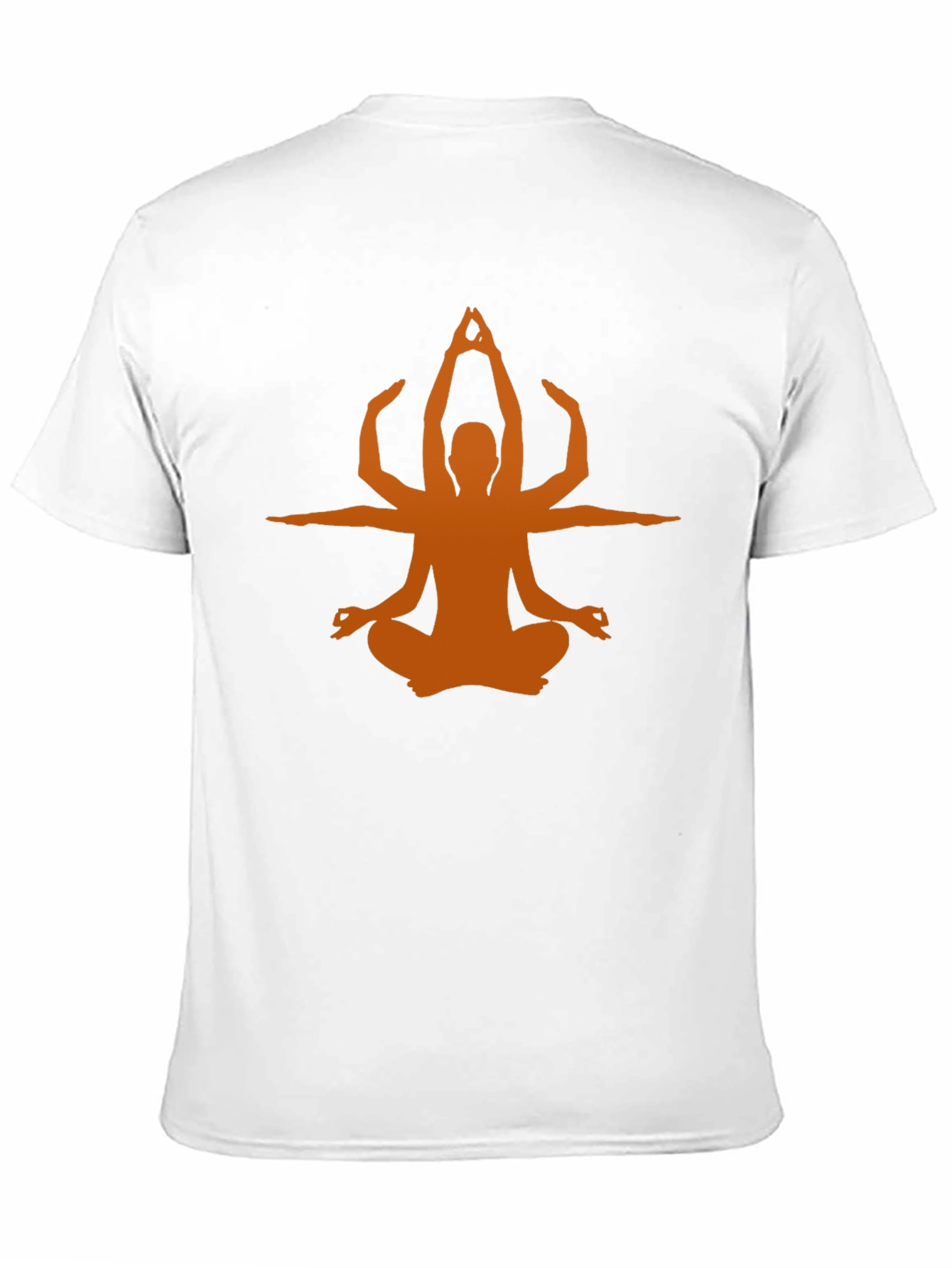 Yoga Pose Graphic Tee - Black