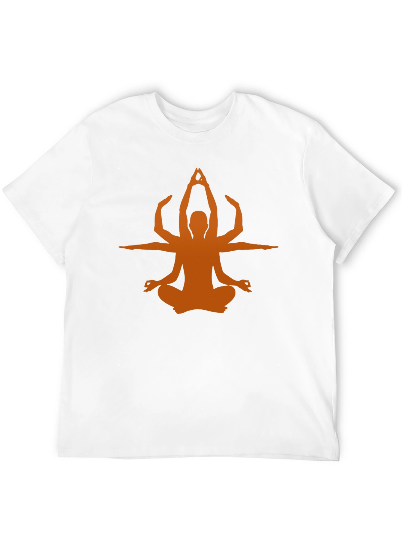 Yoga Pose Graphic Tee - Black