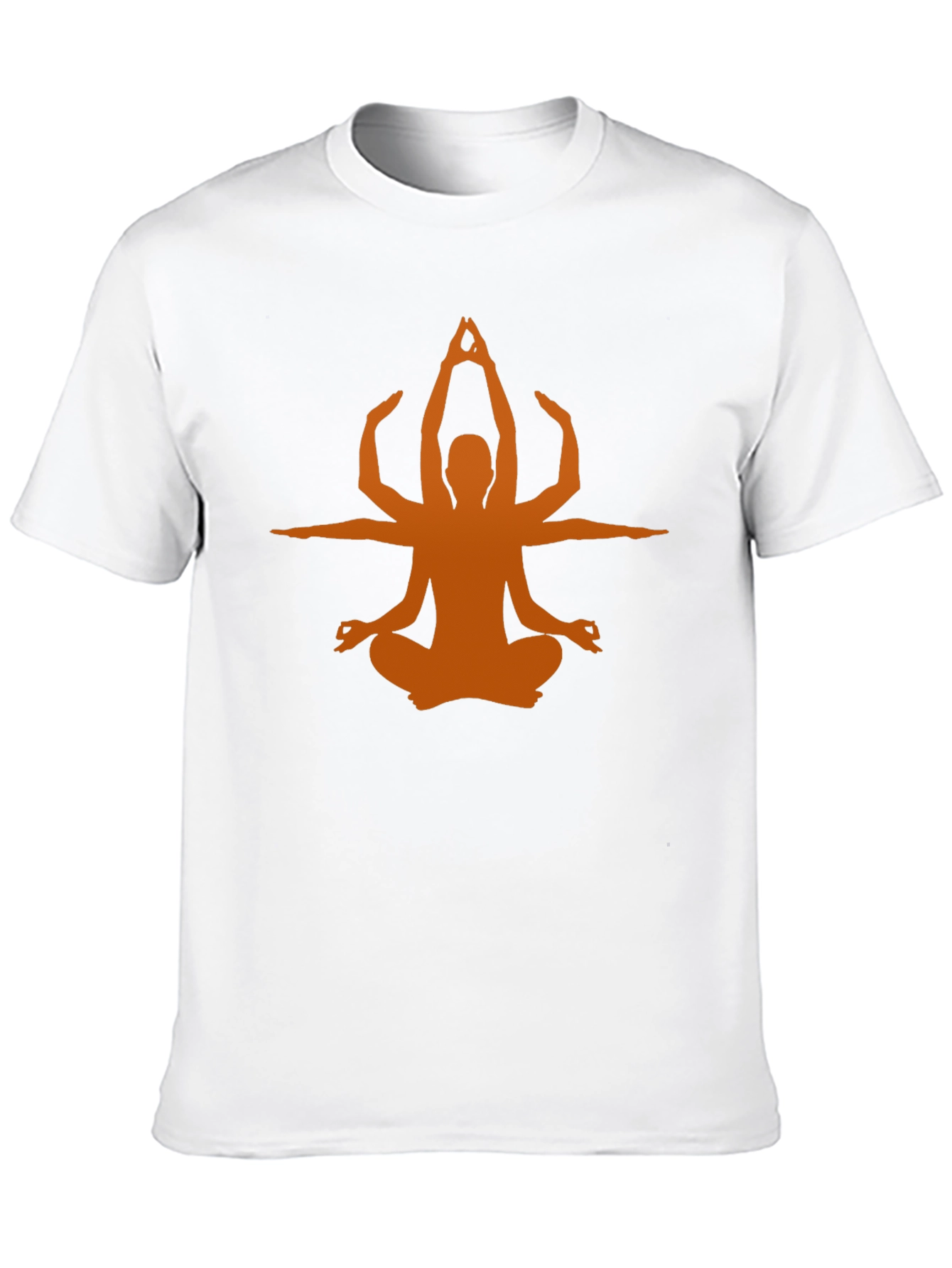 Yoga Pose Graphic Tee - Black