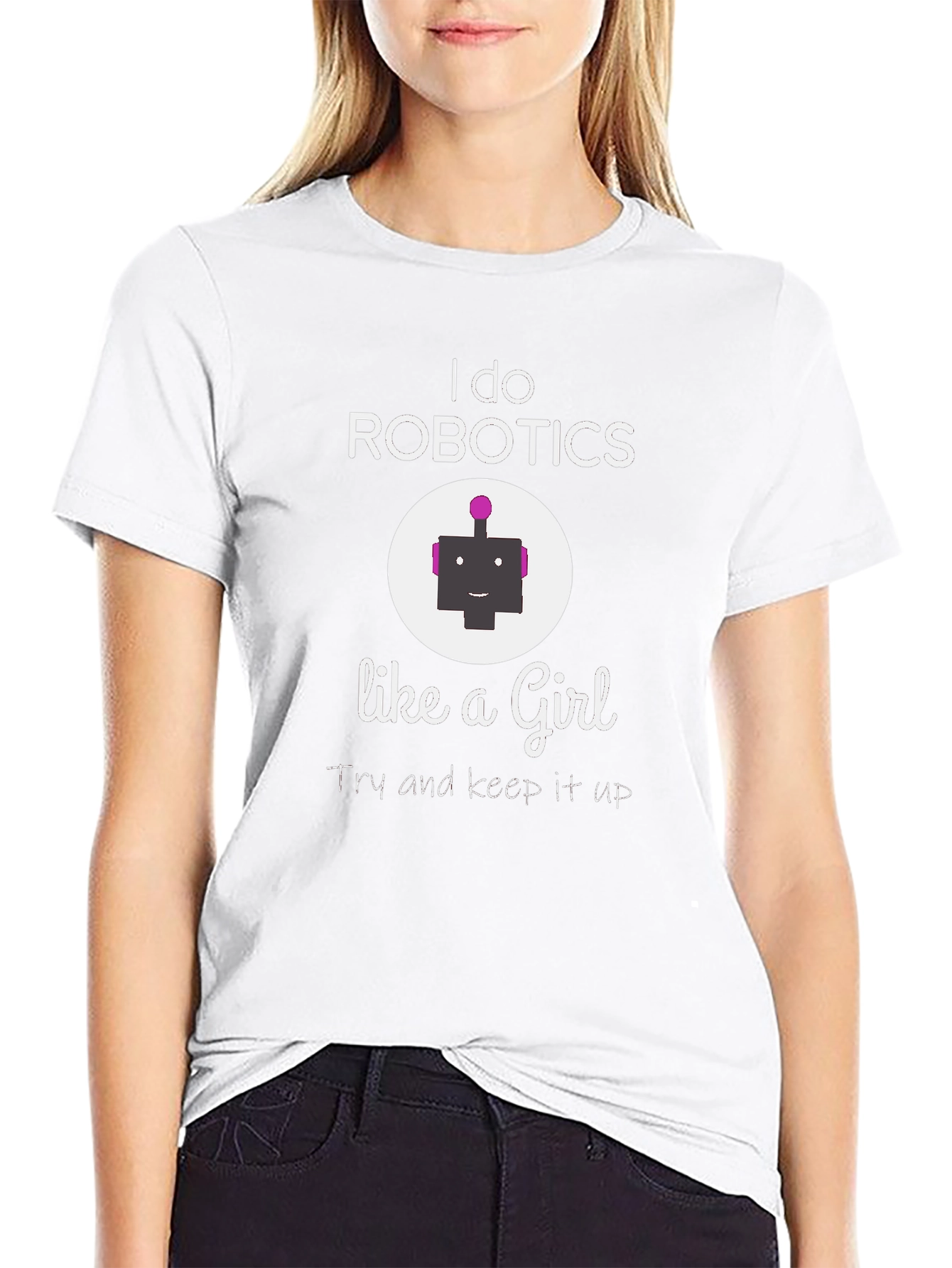 I do Robotics Like a Girl T-Shirt