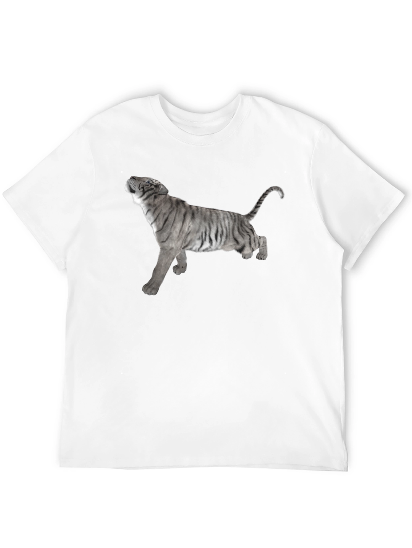 Tiger Graphic Black T-Shirt