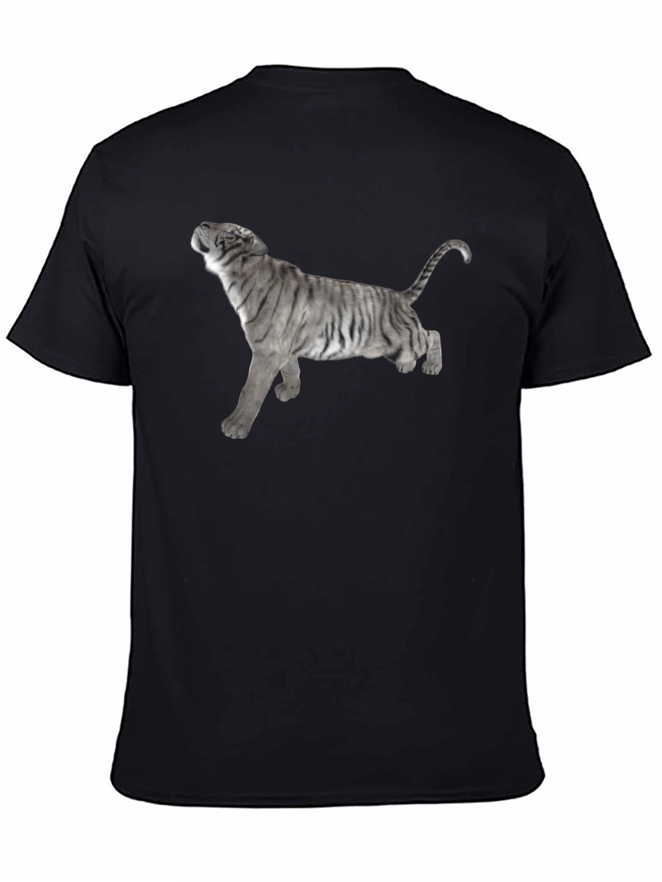 Tiger Graphic Black T-Shirt