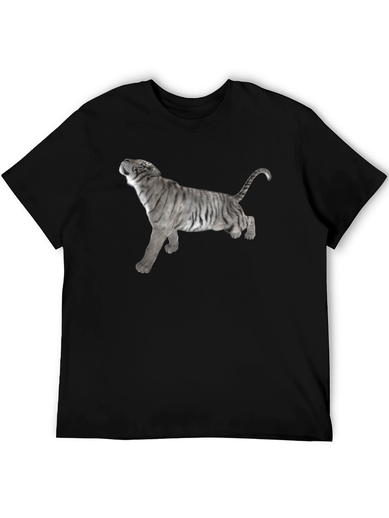 Tiger Graphic Black T-Shirt