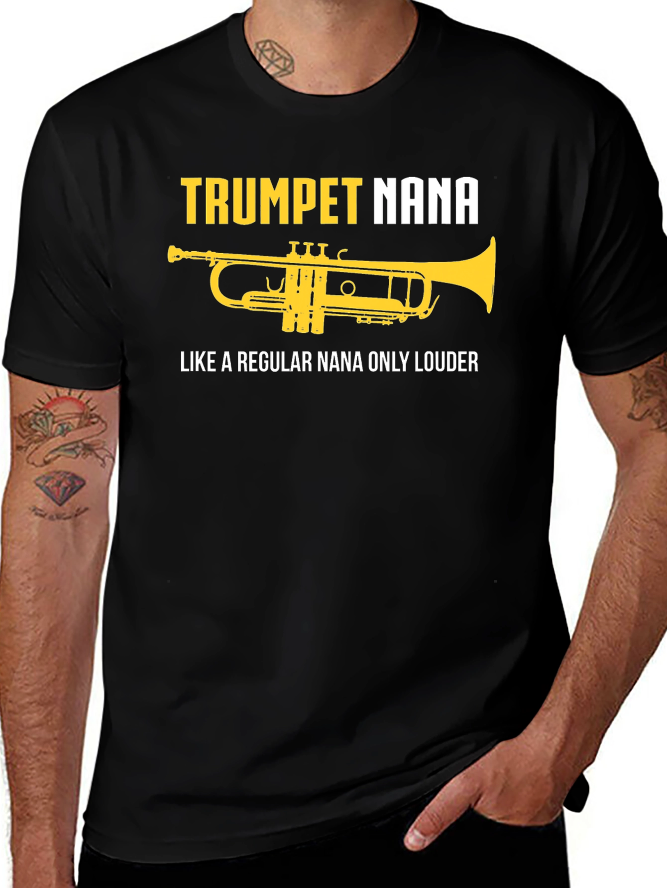 Trumpet Nana T-Shirt - Loud & Proud!