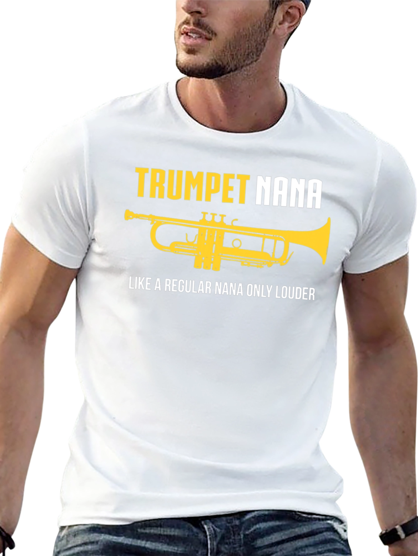 Trumpet Nana T-Shirt - Loud & Proud!