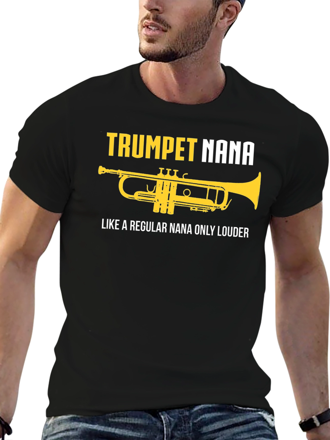 Trumpet Nana T-Shirt - Loud & Proud!