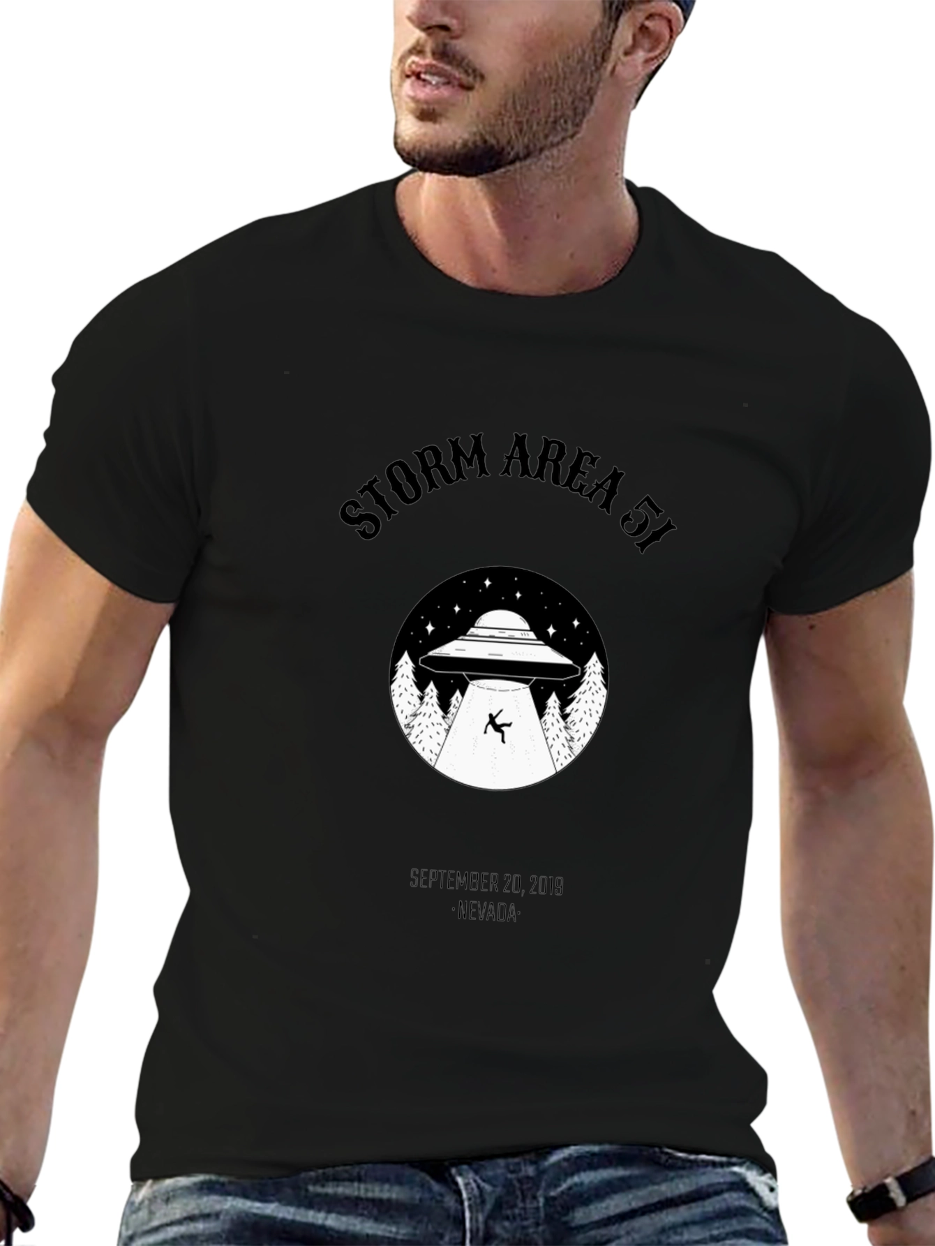 Storm Area 51 UFO T-Shirt