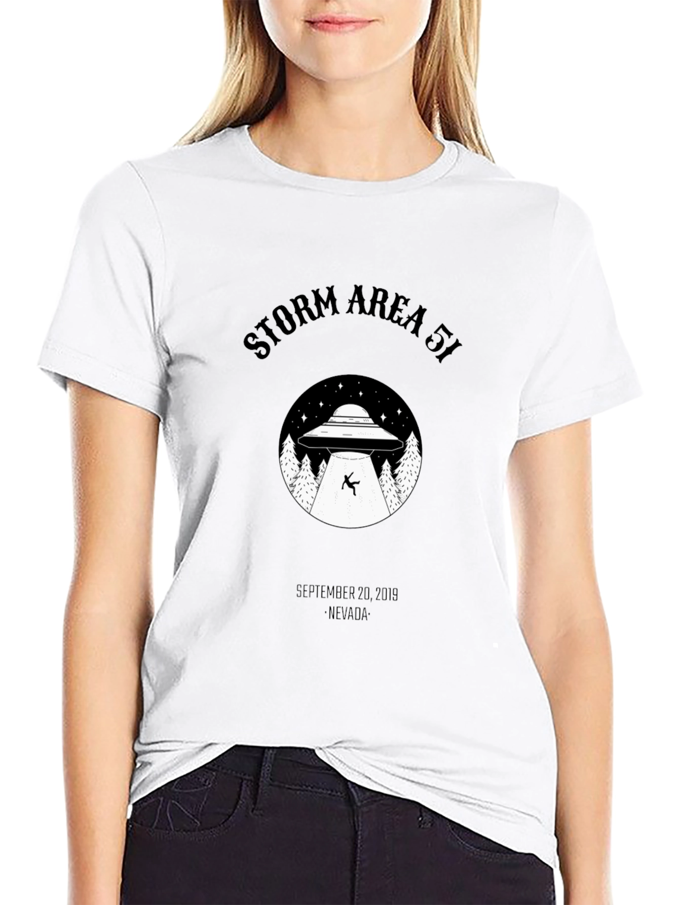 Storm Area 51 UFO T-Shirt