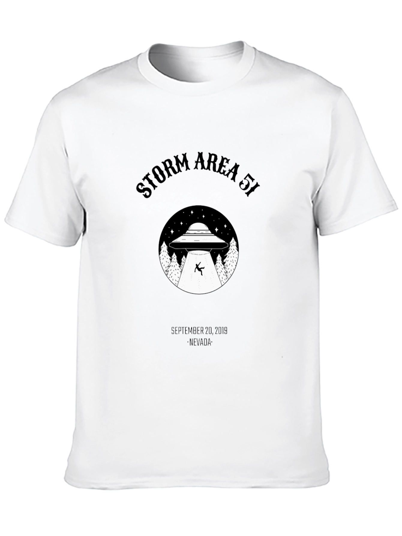 Storm Area 51 UFO T-Shirt