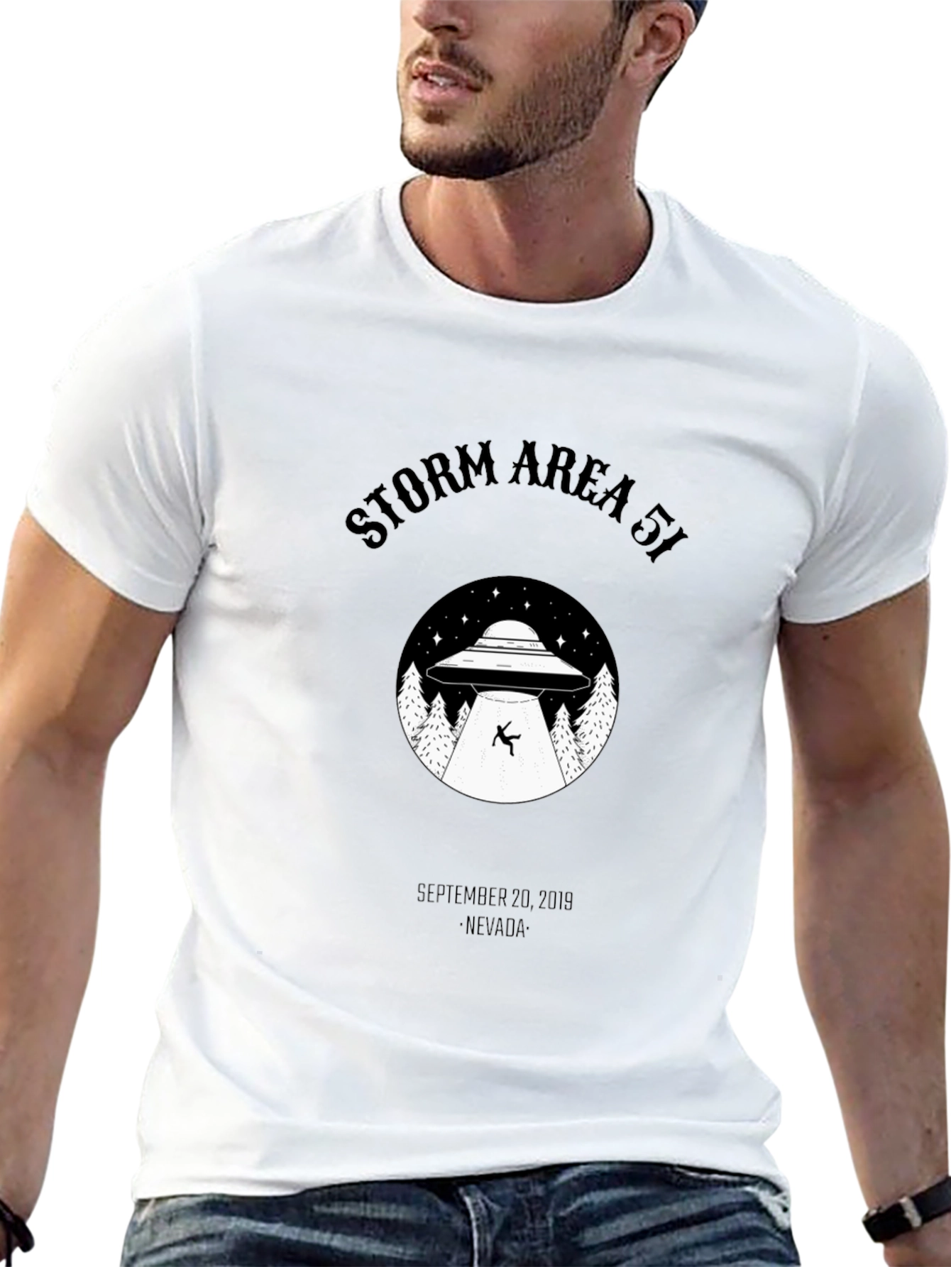 Storm Area 51 UFO T-Shirt