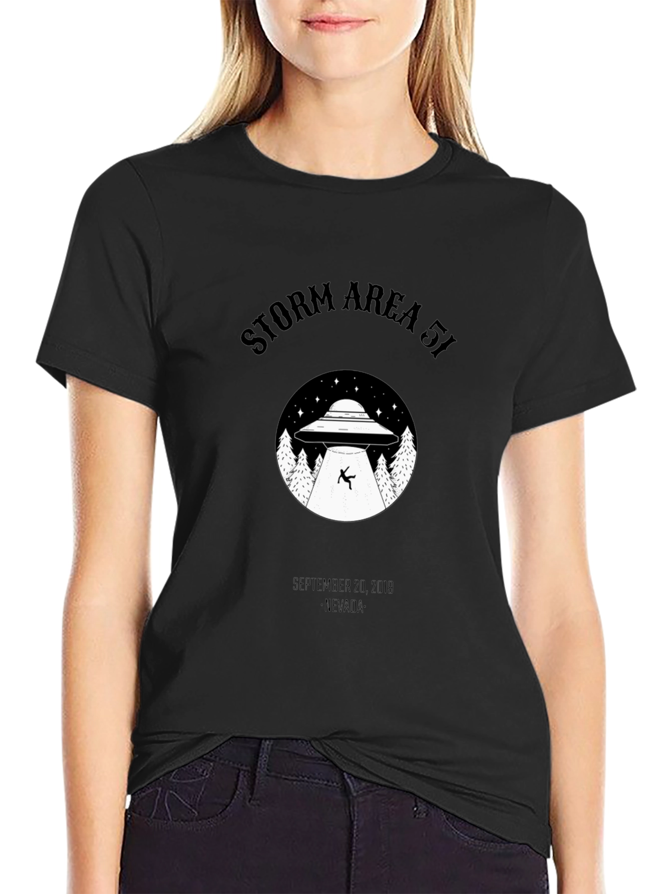 Storm Area 51 UFO T-Shirt