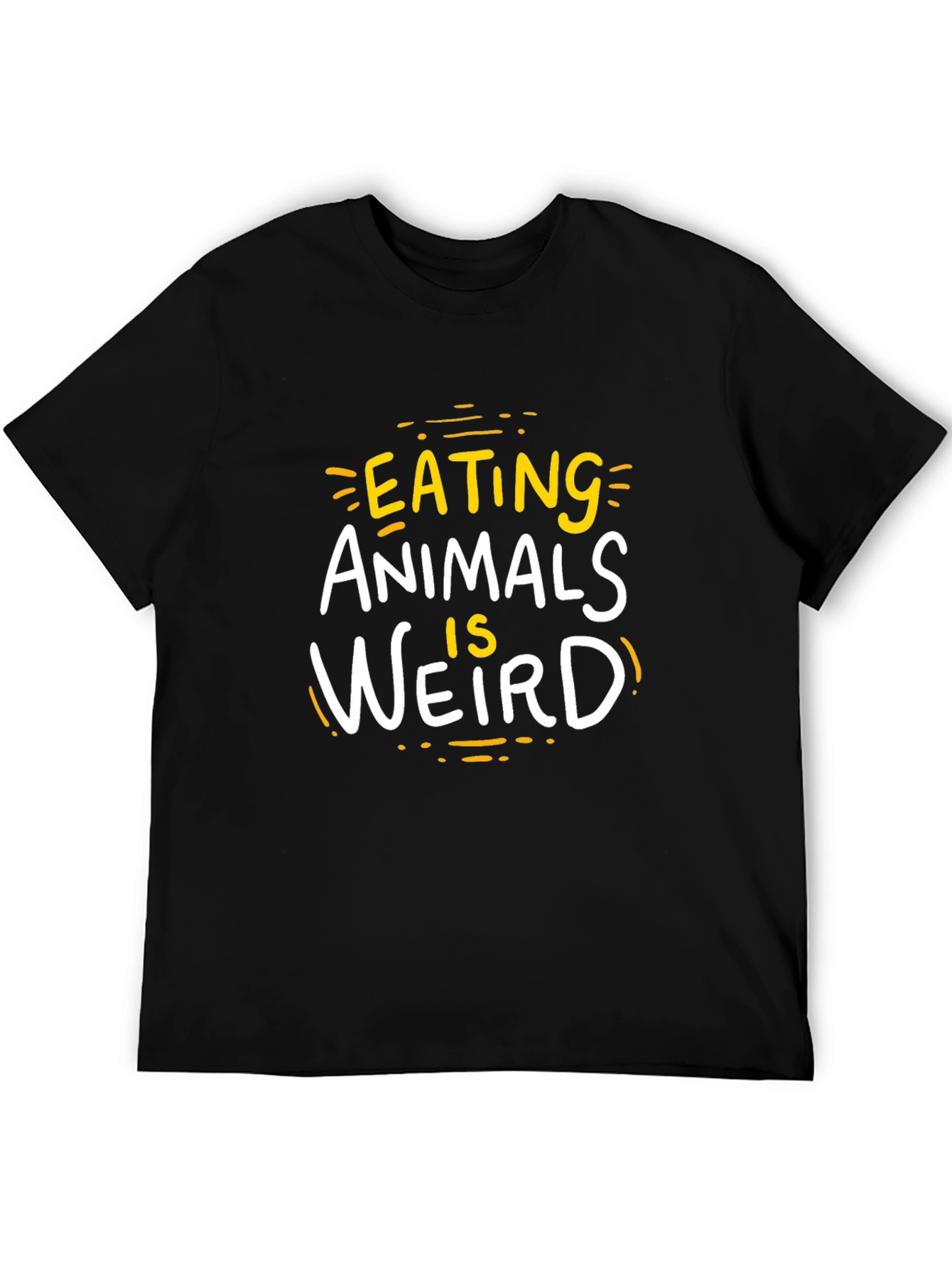 Eating Animals is Weird T-Shirt - Vegan Friendly