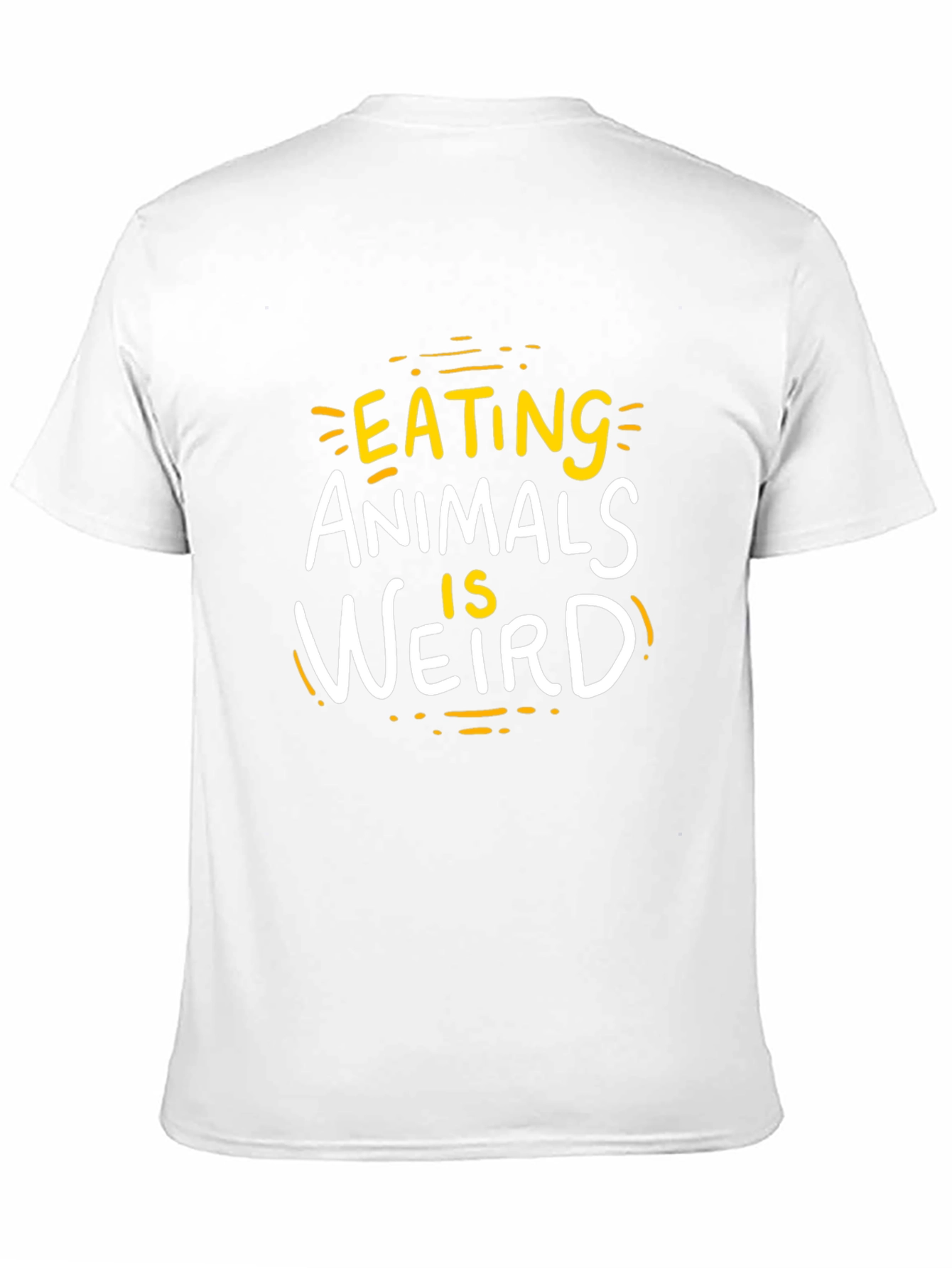 Eating Animals is Weird T-Shirt - Vegan Friendly